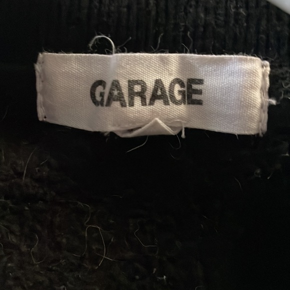 Garage Oversized Fleece Crewneck Sweater - Picture 4 of 4